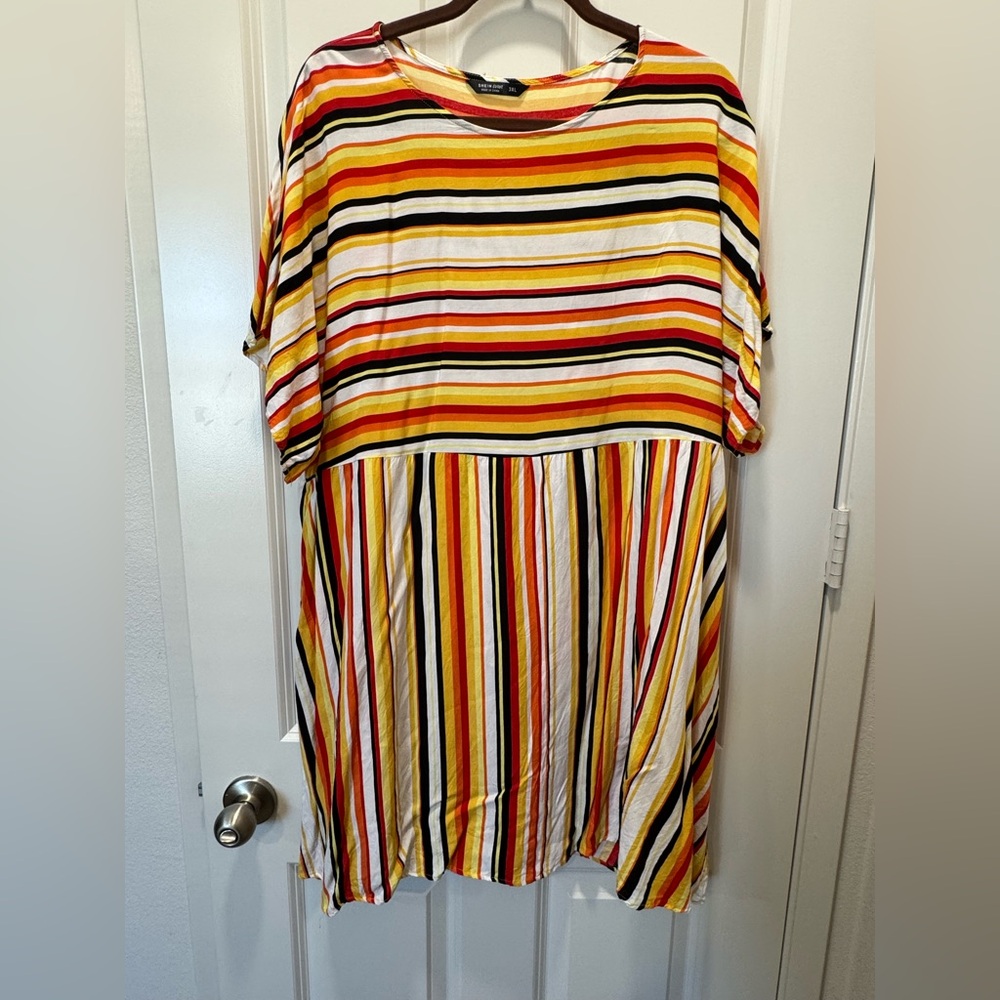 Striped Multicolor Dress